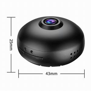 4K Mini HD câmera grande angular Sem fio WiFi som noite webcam visão Mini câmera para uso doméstico do carro