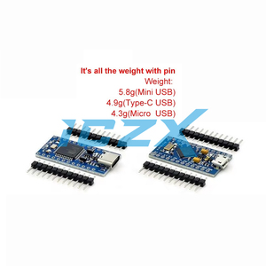 ICZX modülü geliştirme kurulu Arduino için Pro mikro ATMEGA32U4