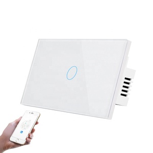 带遥控的无线灯开关无中性Wifi开关双触摸面板 - Product Image 6