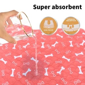 Düzenli sıcak satış su geçirmez ve Anti kayma dört katmanlı makinede yıkanabilir kullanımlık Pet serme yatak kediler ve köpekler için - Product Image 5