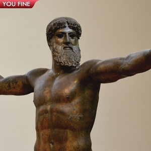 Ngoài Trời Vườn Cuộc Sống-kích Thước Nổi Tiếng Đúc Đồng <span class=keywords><strong>Zeus</strong></span> Điêu Khắc Để Bán - Product Image 3