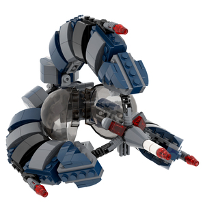 新しい宇宙戦争ドロイドトライファイタービルディングブロックセット子供向けギフトモデルパズルおもちゃ子供向け教育玩具MOC2210