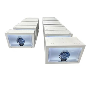 MDS Al голограмма проектор-ЖК-дисплей прозрачная коробка дисплей шкаф с 3D выставочный сенсорный экран для витрины и розничной торговли - Product Image 3