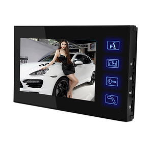 Wired Video <strong>Intercom</strong> Doorbell <strong>with</strong> Night Vision Home Villa Office Access Control <strong>System</strong> <strong>Touch</strong> <strong>Button</strong> Type Door Phones - Product Image 2