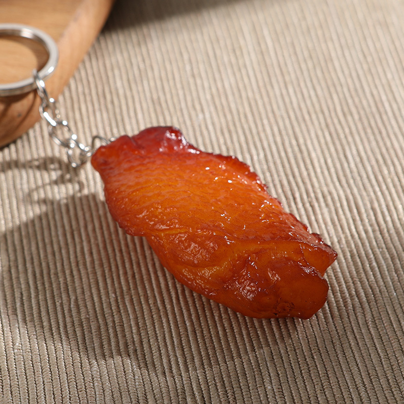 Chicken Wings Keychain Style