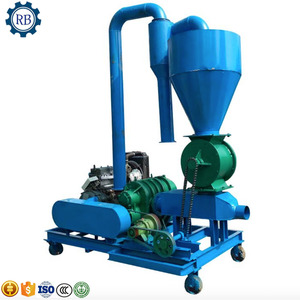 Transportadora neumática industrial de trigo/grano, máquina de carga y descarga de maíz al vacío para camiones, descargador - Product Image 1