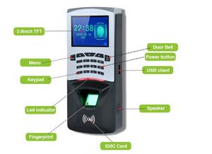 <strong>Security</strong> Device Manufacturer MYM7 Fingerprint Reader Soca Access Control <strong>System</strong> - Product Image 2