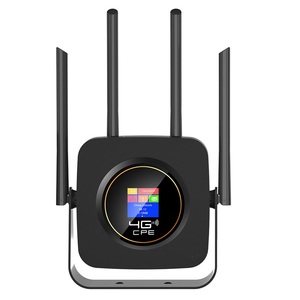 เราเตอร์ CPE 4G LTE แบบพกพาพร้อมช่องใส่ซิมแบตเตอรี่ WLAN เสาอากาศที่แข็งแกร่ง - Product Image 1