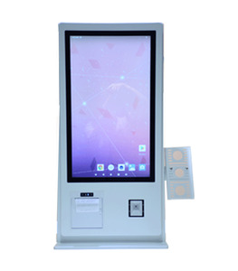 Factory Price Oem Custom Qr <strong>Code</strong> Restaurant Print Scan 21.5&quot; Self <strong>Service</strong> Ordering Payment Kiosk Machine