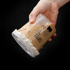 16盎司24盎司32盎司定制印刷可生物降解聚乳酸新款平底一次性塑料杯龙舌兰酒塑料杯带标志