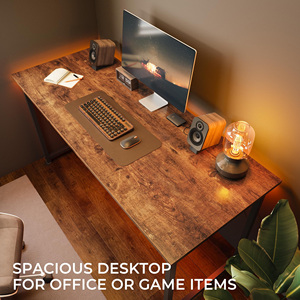 Escritorio de estación de trabajo AJUNION, muebles de oficina, moderno, Simple, 19,7 "x 54", escritorio de estudio de oficina, escritorio de ordenador para el hogar - Product Image 4