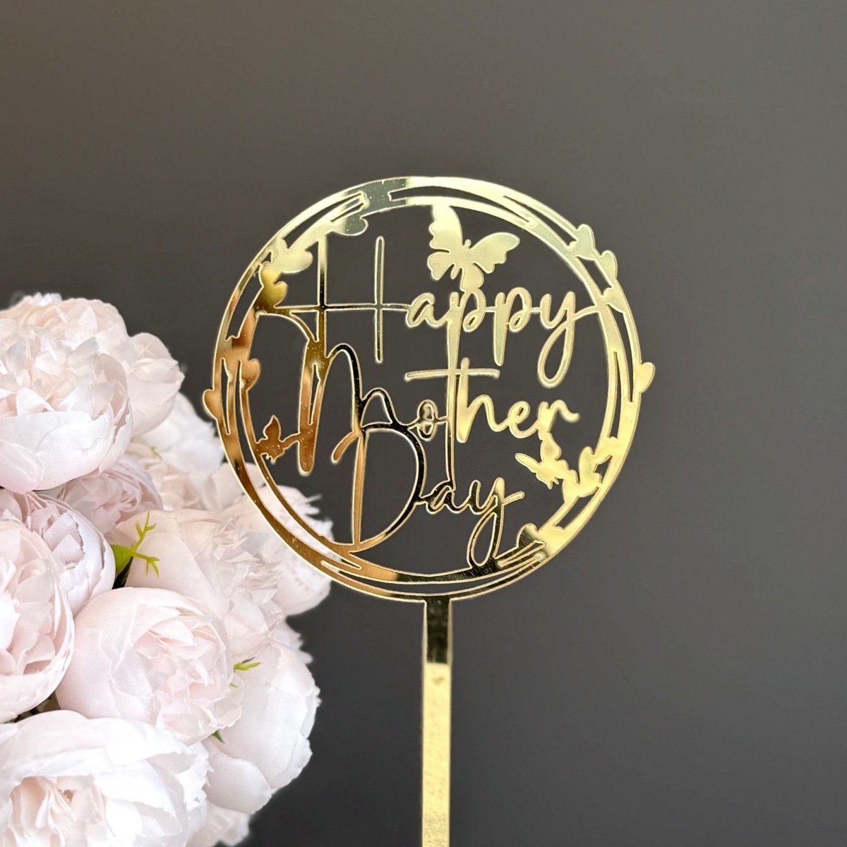 Happy mothers day little butterfly gold