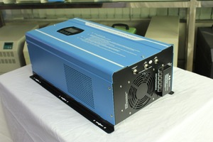 Inversor SOLAR DE SALIDA dual de fase dividida 3000W 12V24V/48VDC a AC110V/220V LCD Doble CPU tecnología de control inteligente