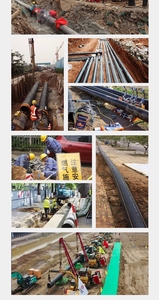 高密度聚乙烯SDR11黄色HDPE输气管道灌溉水焊用各种直径天然气排水管 - Product Image 6