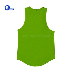 Custom Blank Curved Hem Vest Men's <strong>tank</strong> Top Muscle Singlet Sublimation DTF Screen Printing Sports Color logo <strong>Pattern</strong> <strong>Tanks</strong> - Product Image 3