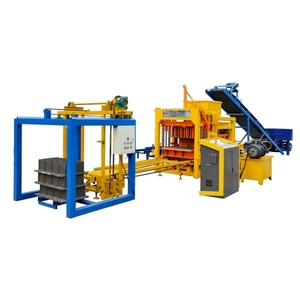 Hormigón Cemento Barro Arcilla Enclavamiento Ladrillos manuales Fabricación Maquinaria automática Máquina de bloques de hormigón - Product Image 1