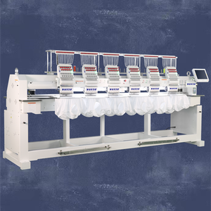Hot Sale High-Speed 12 Colors 6 Heads <strong>Computer</strong> Embroidery Machine New Condition Cap Embroidery with Core Motor <strong>Component</strong> - Product Image 5
