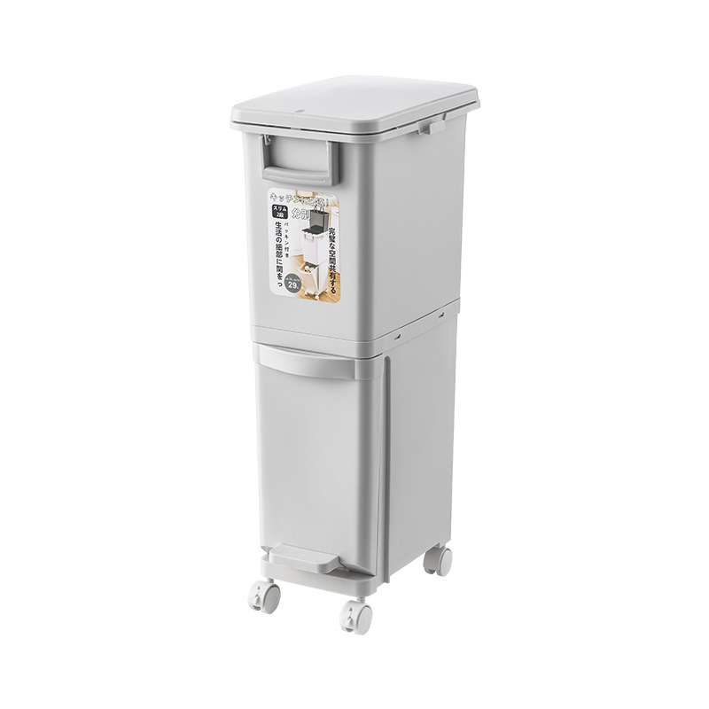 Double-slot model - narrow two-layer