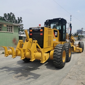 Machines de construction de niveleuse à moteur Caterpillar 140K d'origine japonaise d'occasion de haute qualité à vendre 2023 ans - Product Image 1