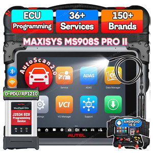 Autel MaxiSYS MS908S PRO II Auto-Complettsystem professionelles ECU-Programmierwerkzeug OBD 2 Scannermaschine Fahrzeugdiagnosewerkzeuge