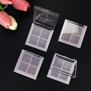 Cosmetic Packaging 4Pans <strong>Making</strong> Powder Empty <strong>Compact</strong> PS Material <strong>Compact</strong> Powder Case Blush <strong>Compact</strong> Case - Product Image 2