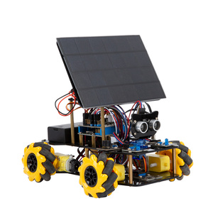 Kit Robot auto solare astuto ACEBOTT con controllo del movimento di tracciamento del sole e sistema di prevenzione degli ostacoli per <span class=keywords><strong>Arduino</strong></span> Kit di programmazione