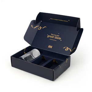 Tùy Chỉnh Sinh Thái Thân Thiện In Màu Sóng Carton Đen Giấy Bao Bì Hộp Vận Chuyển - Product Image 3