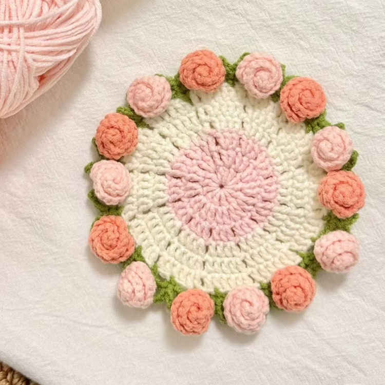Orange and pink