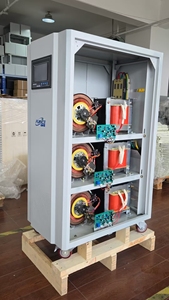 Three <strong>Phase</strong> Dry Type Servo Motor Voltage Regulator Automatic 60KVA 3Phase AVR- Stable Stabilizers - Product Image 4