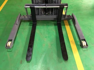 Palet istifleyici 2 Ton 2 metre elektrik kendinden yükleme elektrikli el istifleyici tam elektrikli 2000kg kendini yükleme Forklift - Product Image 4