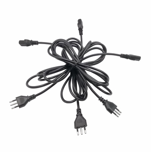 C13 fiş uzatma kablosu ile İtalyan standart 3 fiş güç kablosu - Product Image 4