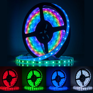 WS2813 WS2815 WS2811 WS2812B RGB Individuell adressierbarer LED-Streifen DC5V DC12V