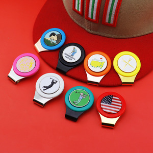 <span class=keywords><strong>2025</strong></span> New Arrival Đầy Màu Sắc Golf Bóng Đánh Dấu Thể Thao Phong Cách Hat Clip Làm Bằng Bền Cao Su Nhựa Nắp Sắt Cho Dễ Dàng Tập Tin Đính Kèm - Product Image 3