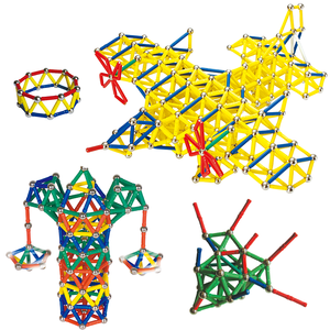 160 Cái Gậy Và Quả Cầu Pha Lê Từ Tính Dụng Cụ Thủ Công Giáo Dục Từ Tính Bộ Lắp Ráp Smartmax - Product Image 3