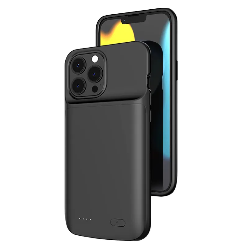 Funda de batería para Iphone 14, 13 Pro Max, cargador portátil recargable, funda de teléfono