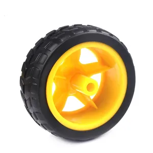 Электродвигатель постоянного тока, 4 шт., с пластиковым колесом, 3-6 В - Product Image 2