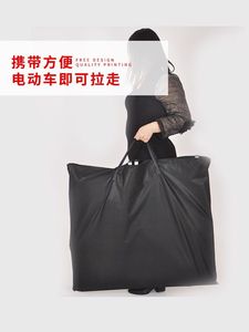 促销柜台桌子木制折叠设计，带铝框架，用于展示和活动 - Product Image 5