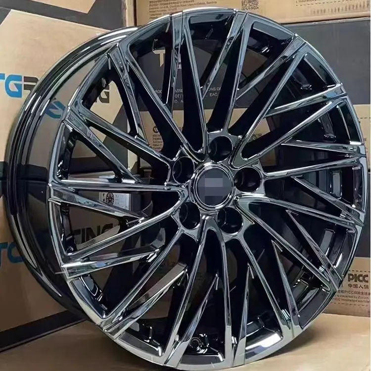 luxury jantes rines auto cars parts aluminum alloy rims 20 suitable for passenger car 5x1143 5x120 wheels inch 17 19 hub rim