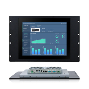 Fabricación de fábrica computadora industrial integrada IP66 pantalla táctil a prueba de agua todo en una PC Panel PC computadora Industrial PC - Product Image 1
