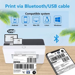 XP-D463B BT USB Shipping Label <strong>Printer</strong> Address Thermal Label <strong>Printer</strong> 4X6 Barcode <strong>Printer</strong> High Speed Label Maker - Product Image 2