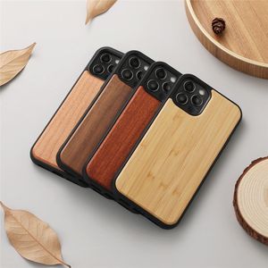 Kaynak fabrikasının katı ahşap IPhone16 cep telefonu kabuk koruyucu kapak iPhone 15 14 13 12 ile uyumlu - Product Image 5