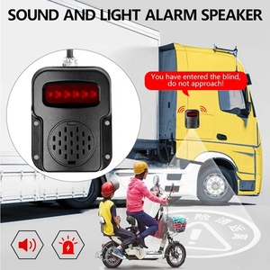 9in IPS 4ch DVR USB MP5卡车监视器360视图倒车摄像头，带人工智能BSD智能盲点检测行人车辆套件 - Product Image 2