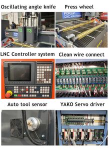 <strong>Multi</strong> <strong>Function</strong> <strong>Cnc</strong> Router <strong>With</strong> Oscillating Knife Cutting <strong>Machine</strong> Oscillating Vibrating Round Multiple Knife - Product Image 6