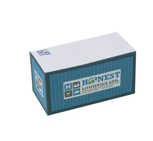 <strong>Custom</strong> Logo Sides Printing Paper <strong>Cube</strong> Promotional Memo Pad with Pallet - Product Image 1