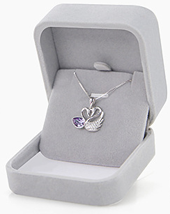 Caja para collar de 9*9*4 cm