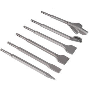 Fábrica Melhor 40cr Aço Elétrico Rotary Martelo SDS Plus Ponto Plano Gouge Formão para Tijolo Pedra Parede Concreto Quebrando