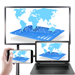 Monitor LCD multitáctil de alta resolución de 32 pulgadas, tablero interactivo todo en uno con interfaz VGA para negocios - Product Image 6