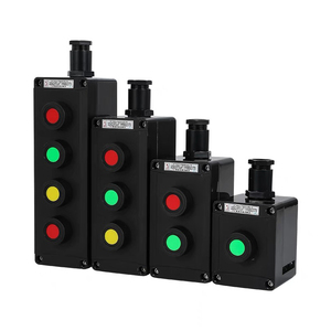 Scatola di controllo industriale in lega di alluminio pulsante di emergenza anti-corrosione pulsanti di controllo a prova di esplosione IP66 - Product Image 4