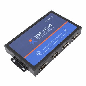 USR-N540 4 serial port <strong>rs232</strong> rs485 rs422 to <strong>ethernet</strong> <strong>tcp</strong>/<strong>ip</strong> converter - Product Image 1