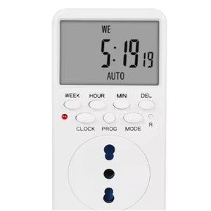 電子デジタルタイマースイッチITプラグキッチンタイマーコンセント7日12/24時間プログラム可能なタイミングソケット - Product Image 5